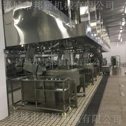 整套厨房生产设备 商用厨房生产线设备