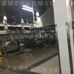整套厨房生产设备 商用厨房生产线设备
