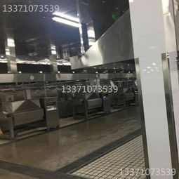 中央厨房生产设备 横轴炒锅规格 可定制