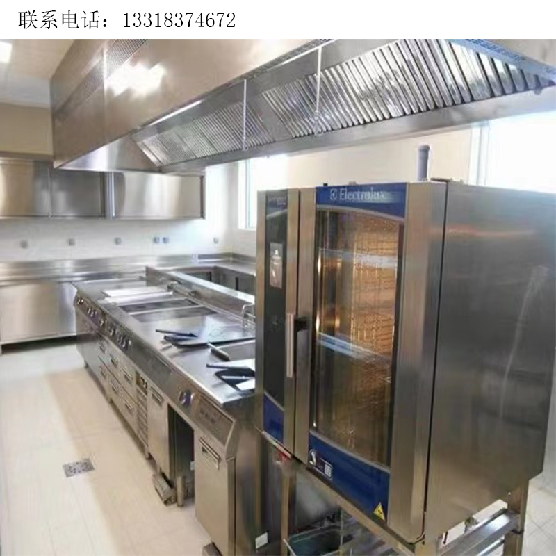 酒店商用厨房CAD平面布局设计西餐中餐厅店学校工厂食堂厨房设计